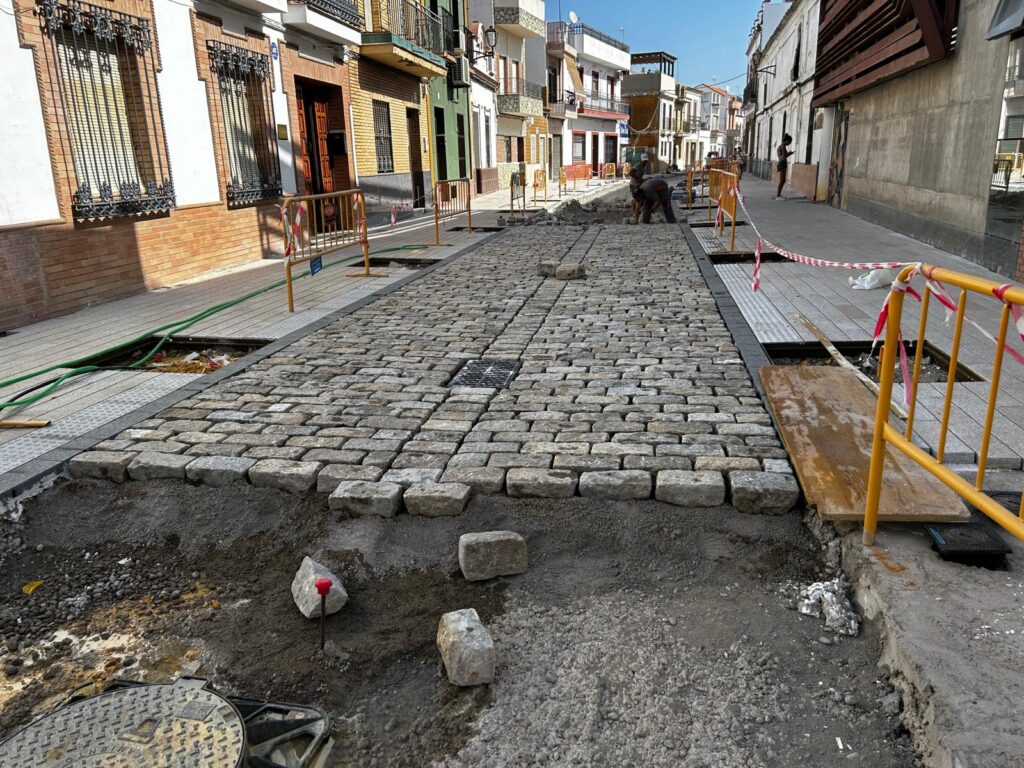 Reurbanización calle juan Agustín palomar y entorno, Camas (Sevilla)